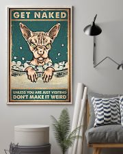Get Naked Unless You Are Just Visiting 11x17 Poster lifestyle-poster-1