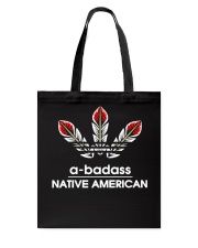 A-Badass Native American Tote Bag tile