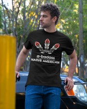 A-Badass Native American Classic T-Shirt apparel-classic-tshirt-lifestyle-front-44