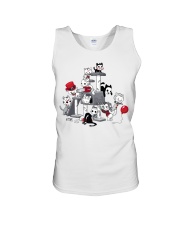 Cats Horror Unisex Tank tile