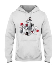Cats Horror Hooded Sweatshirt front