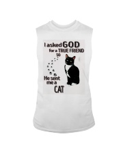 I Asked God For A True Friend Sleeveless Tee tile