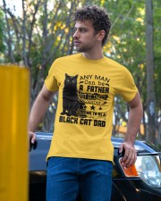 Black Cat Dad Classic T-Shirt apparel-classic-tshirt-lifestyle-front-44
