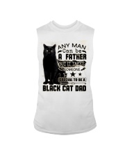 Black Cat Dad Sleeveless Tee tile