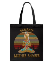 Namaste Mother Fcker Tote Bag tile