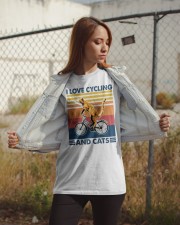 I Love Cycling And Cats Classic T-Shirt apparel-classic-tshirt-lifestyle-07