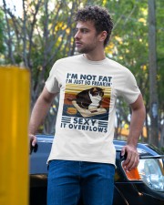 I'm Not Fat I'm Just So Freaking Sexy Classic T-Shirt apparel-classic-tshirt-lifestyle-front-44