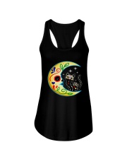 Cat Moon Ladies Flowy Tank tile