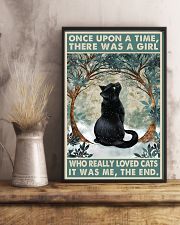 There Was A Girl Who Really Loved Cats It Was Me 11x17 Poster lifestyle-poster-3
