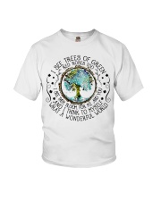 I See Trees Of Green Red Roses Too Youth T-Shirt tile