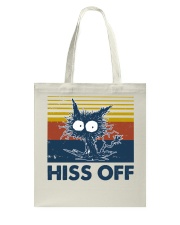 Hiss Off Tote Bag tile