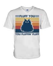 Fluff You You Fluffin Fluff V-Neck T-Shirt tile