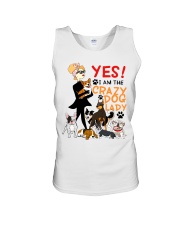 Yes I Am Crazy Dog Unisex Tank tile
