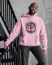 Everything Little Thing Is Gonna Be Alright Hooded Sweatshirt apparel-hooded-sweatshirt-lifestyle-front-10