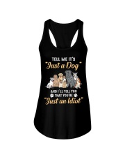 You're Just An Idiot Ladies Flowy Tank tile