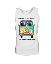 On A Dark Desert Highway Cool Wind In My Hair Unisex Tank tile