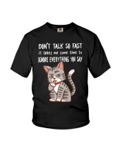 Don't Talk So Fast Youth T-Shirt tile