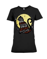 Black Cat Baby Fat Premium Fit Ladies Tee tile