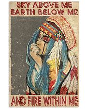 Sky Above Me Earth Below Me And Fire Within Me Vertical Poster tile