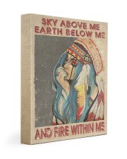 Sky Above Me Earth Below Me And Fire Within Me Gallery Wrapped Canvas Prints tile