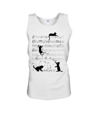 Cat Lyric Unisex Tank tile