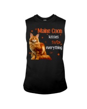 Maine Coon Kisses Fix Everything Sleeveless Tee tile