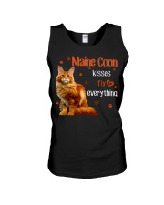Maine Coon Kisses Fix Everything Unisex Tank tile