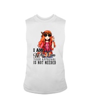 I Am Who I Am Your Approval Is Not Needed Sleeveless Tee tile
