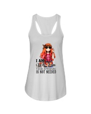 I Am Who I Am Your Approval Is Not Needed Ladies Flowy Tank tile