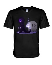 Rip Poke V-Neck T-Shirt tile