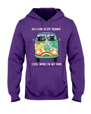 On A Dark Desert Hooded Sweatshirt front