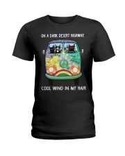 On A Dark Desert Ladies T-Shirt tile