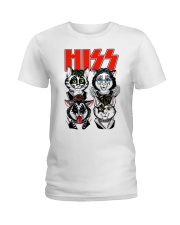 Cat Hiss Ladies T-Shirt tile