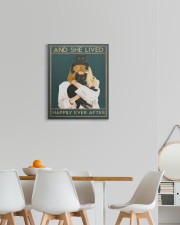 And She Lived Happily Ever After Style 2 16x20 Gallery Wrapped Canvas Prints aos-canvas-pgw-16x20-lifestyle-front-05