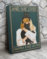 And She Lived Happily Ever After Style 2 16x20 Gallery Wrapped Canvas Prints aos-canvas-pgw-16x20-lifestyle-front-13