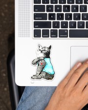 I Love Mom Cat Sticker Sticker - Single (Vertical) aos-sticker-single-vertical-lifestyle-front-11