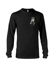 Maine Coon Cat Pocket Long Sleeve Tee tile