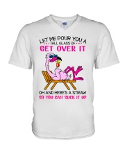 Let Me Pour You A Tall Glass Of Get It Over V-Neck T-Shirt tile