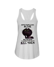 Some People Are Alive Ladies Flowy Tank tile