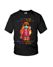 I'm Smiling Under The Mask Youth T-Shirt tile
