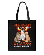 Jesus Is My Savior Tote Bag tile