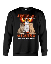 Jesus Is My Savior Crewneck Sweatshirt tile
