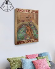 And She Lived Happily Ever After 16x20 Gallery Wrapped Canvas Prints aos-canvas-pgw-16x20-lifestyle-front-02
