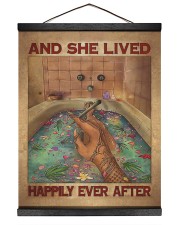 And She Lived Happily Ever After Hanging Canvas tile