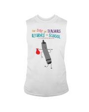 The Day The Teachers Backed To School Style 4 Sleeveless Tee tile