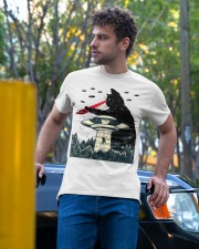 Cat Ufo Classic T-Shirt apparel-classic-tshirt-lifestyle-front-44