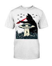 Cat Ufo Premium Fit Mens Tee tile
