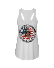 She's A Good Girl Loves Her Mama Ladies Flowy Tank tile