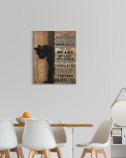 I Am Your Black Cat 16x20 Gallery Wrapped Canvas Prints aos-canvas-pgw-16x20-lifestyle-front-05