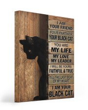 I Am Your Black Cat 16x20 Gallery Wrapped Canvas Prints front
